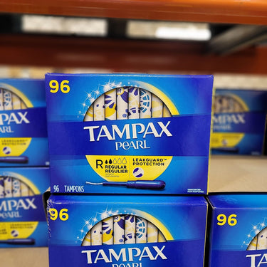 Image of Tampax Pearl Regular Absorbency 96-Pack - 1 x 900 Grams
